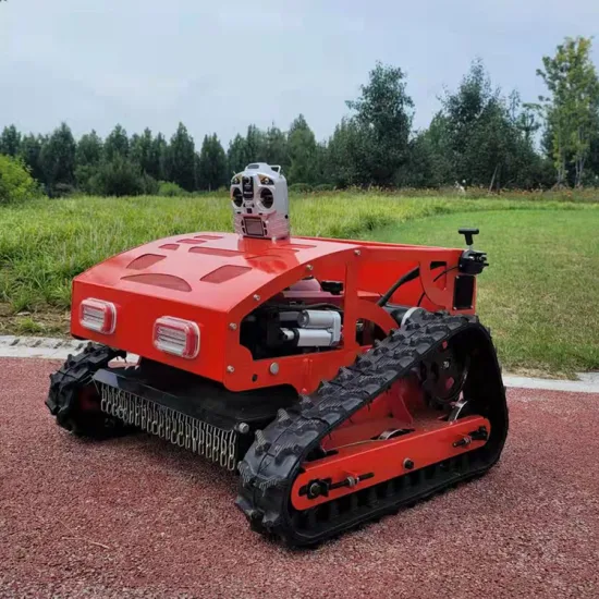 Multifunktionale automatische tragbare Gras-Smart-Schneidemaschine, Mini-Kleinraupen-Fernbedienungsroboter, elektrischer Akku-Rasenmäher